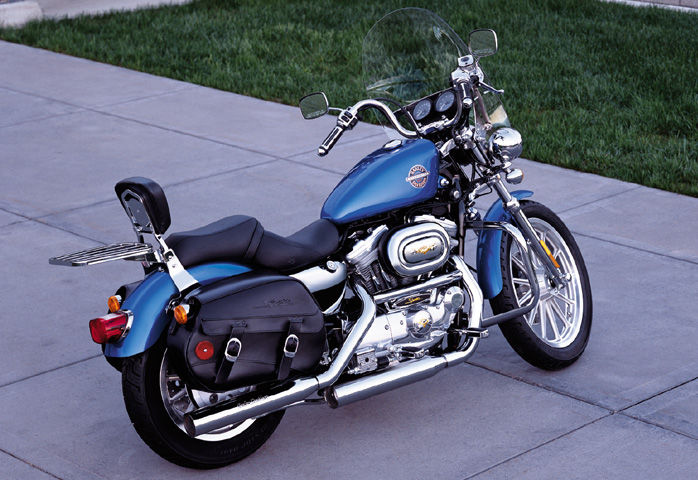 Harley Davidson 883 Sportster Hugger. Harley Davidson 2002 Release!