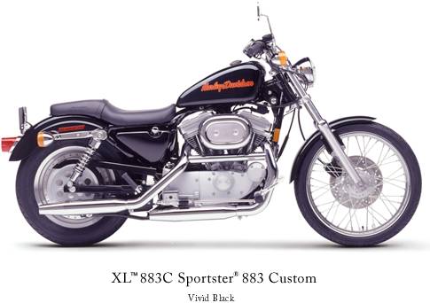 Harley Davidson 883 Sportster Custom. Sportster 883 Custom